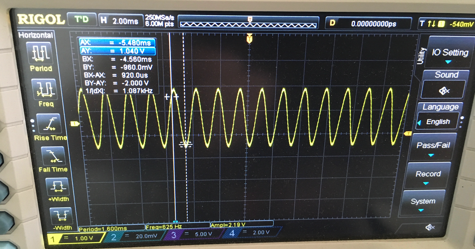 Sine wave Generator from iPhone