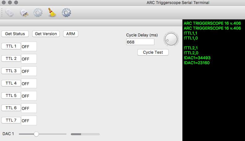 Mac OSX Serial Terminal for ARC