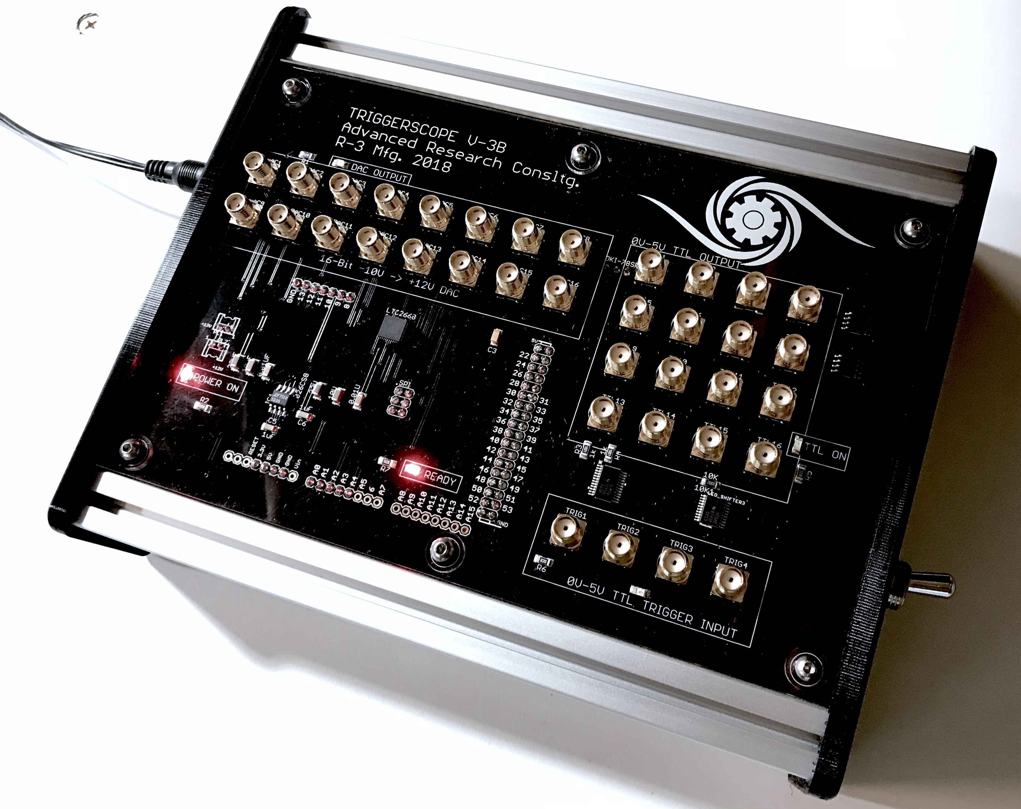 New Triggerscope 3-B Adds Range Spanning, LEDs, High Current Drive and More